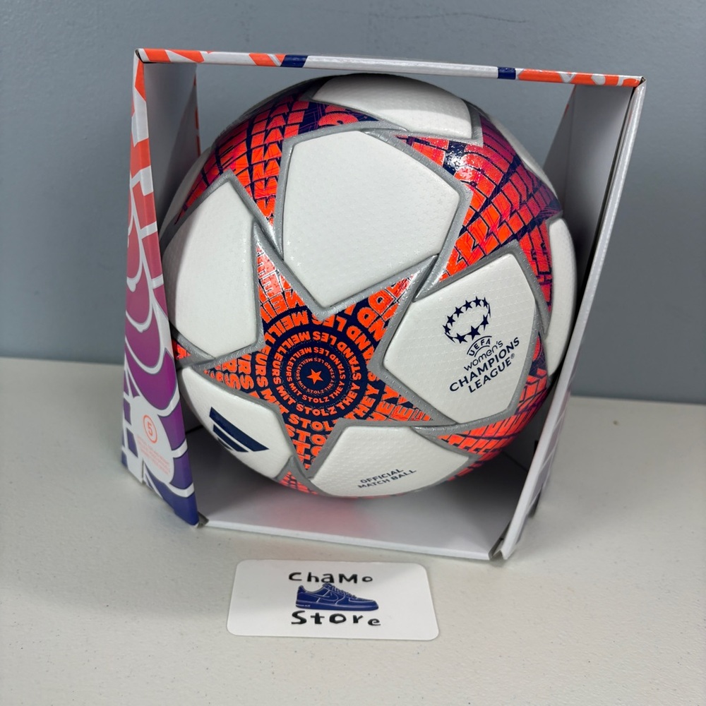 Adidas WUCL Pro Women's Champions League Official Match Ball Size 5 IA0958 BNIB - Picture 9 of 11